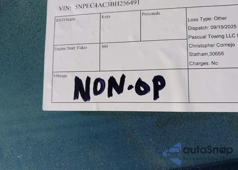 2011 Hyundai Sonata Se/Limited из США, поврежденный, VIN 5NPEC4AC3BH256491